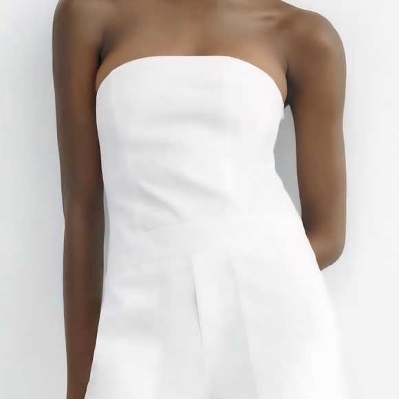 Zara Elegant White White Jumpsuit - Picture 11 of 11
